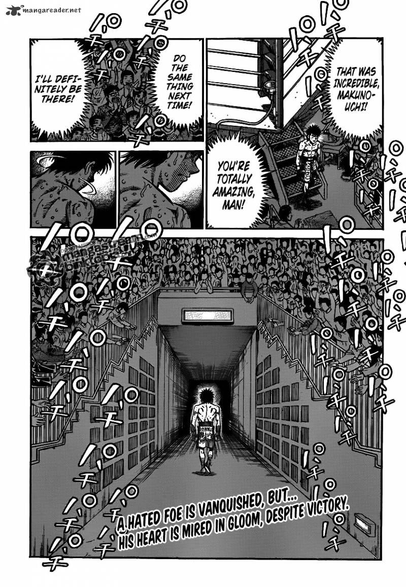 Hajime no Ippo: Fighting Spirit, Chapter 939 image 16